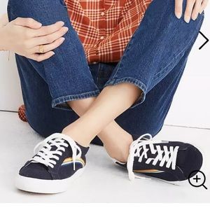 Madewell Sneakers in Rainbow Embroidered Canvas